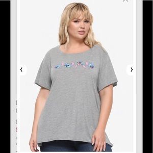 DISNEY HOT TOPIC LILO & STITCH Faces TEE PLUS SIZE
